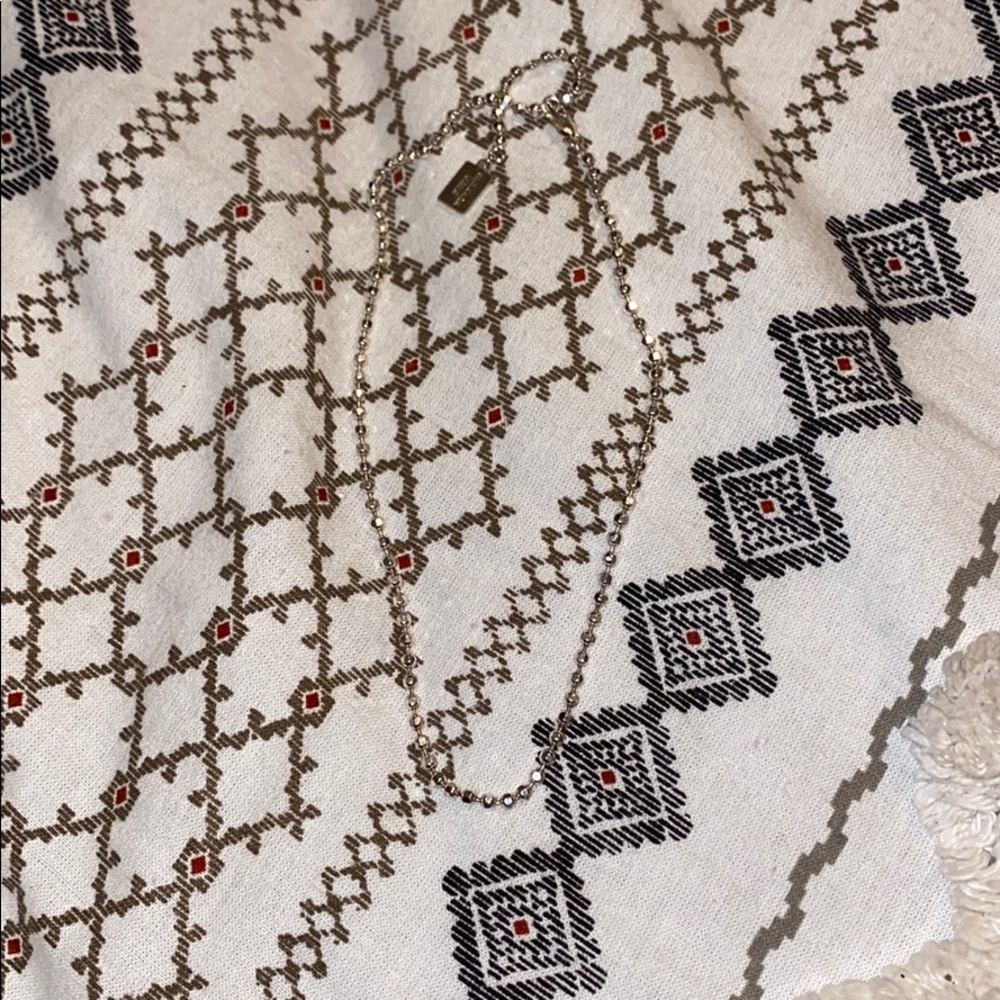 Silver beaded Miranda Frye Necklace